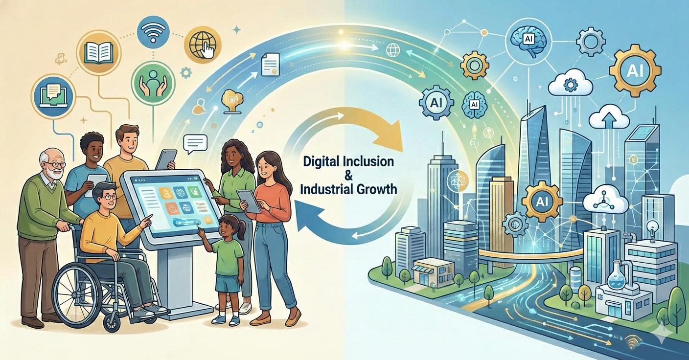 Visual representation of the core purpose of the Digital Inclusion Act