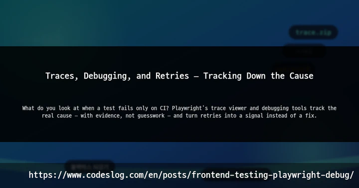 Traces, Debugging, and Retries — Tracking Down the Cause thumbnail