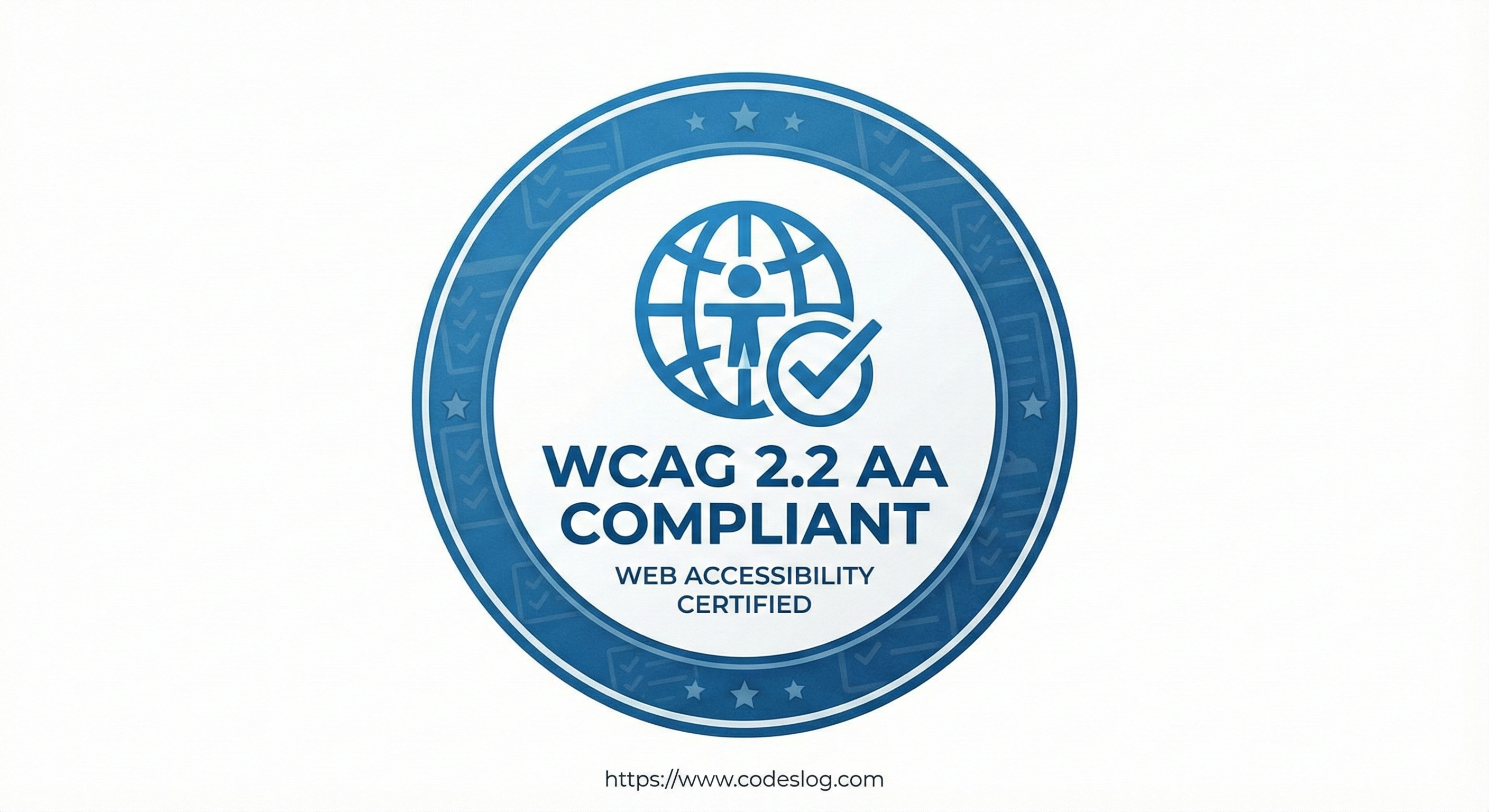WCAG 2.2 AA 준수 일러스트